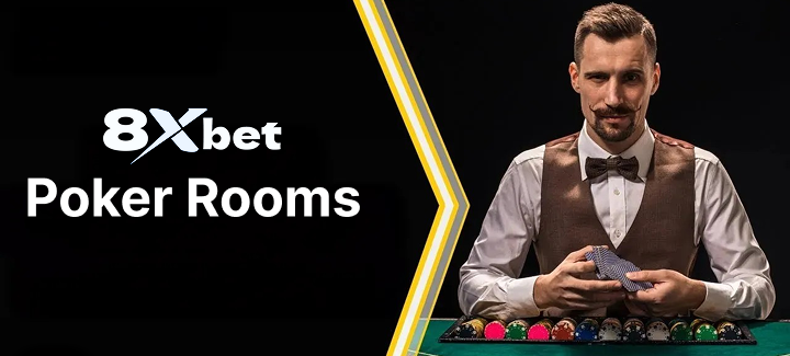 The poker room at 8xBet